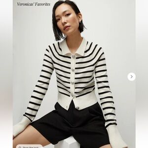 Veronica Beard Cheshire Cashmere Cardigan 🖤